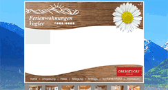 Desktop Screenshot of fewo-vogler.de