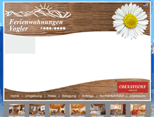 Tablet Screenshot of fewo-vogler.de